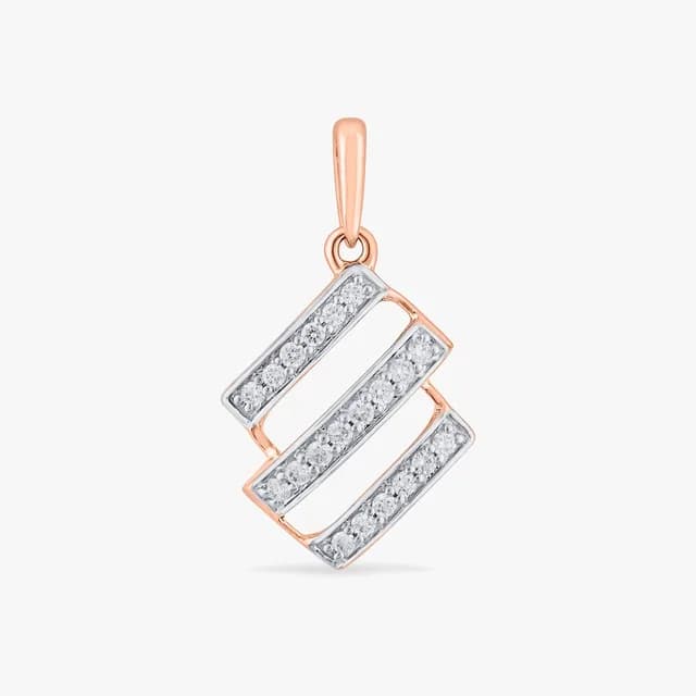 Enduring Tiers Diamond Pendant