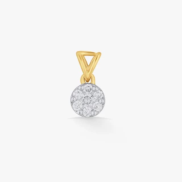 Classic Serenity Diamond Pendant