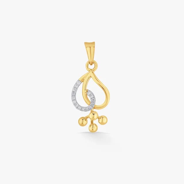 Soft Sway Diamond Pendant