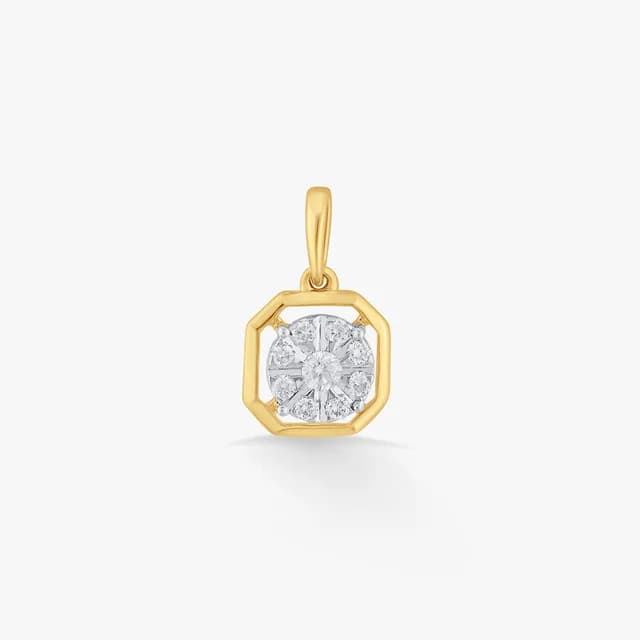 Signature Diamond Crest Pendant