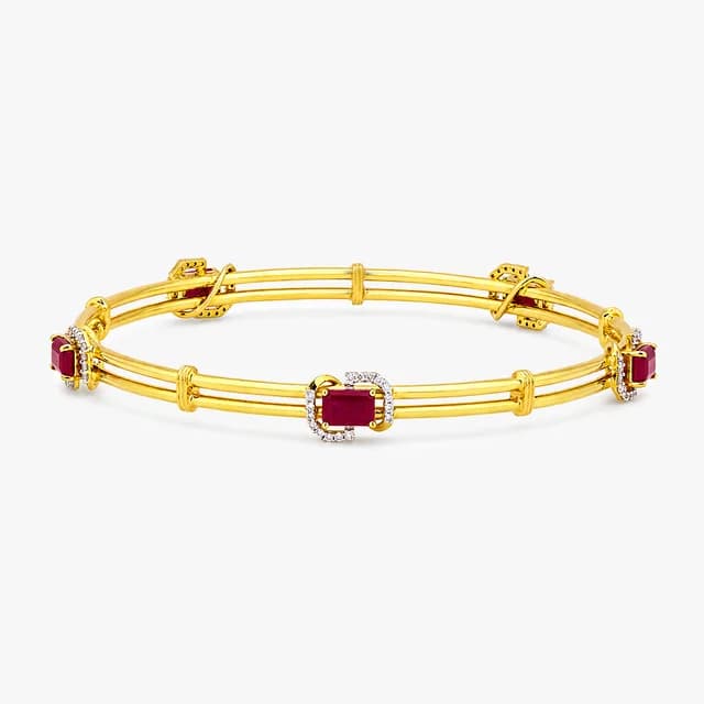Charming Diamond Bangle
