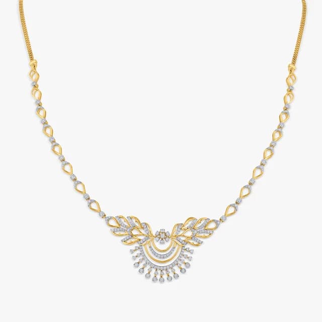Enchanting Sparkles Diamond Necklace
